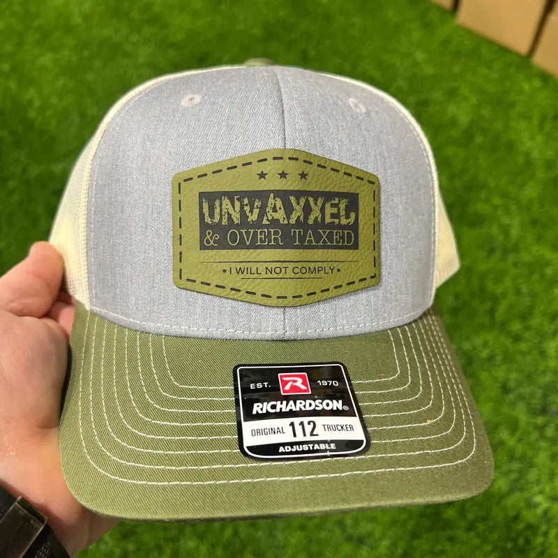 Unvaxxed & Over-Taxed Hat (Limited Edition)